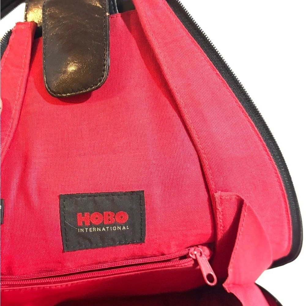 HOBO Red and Black Backpack